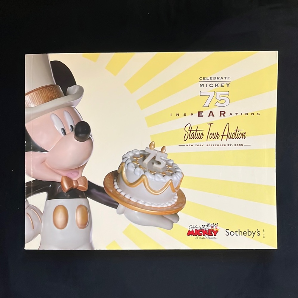 Sotheby’s Disney Auction Catalog